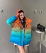 Abrigo Tricolored Dummy Degraded - KPOP STORE (5)