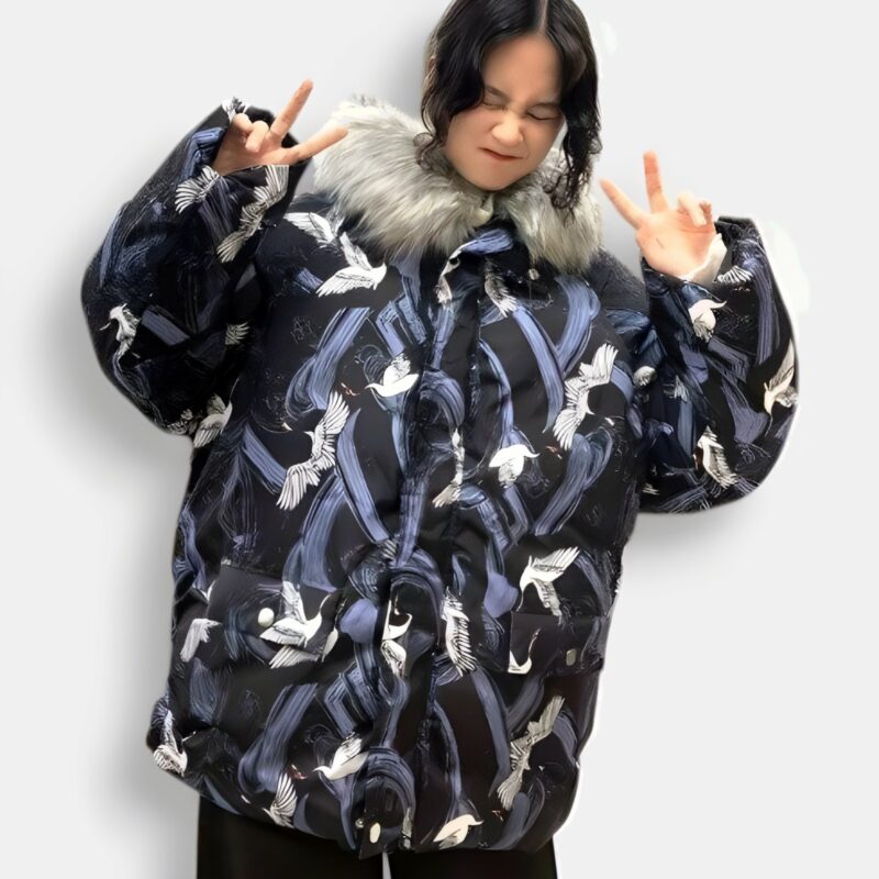 Cazadora Parka Coreana - Abrigo de estilo coreano