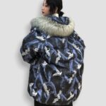 Cazadora Parka Coreana - Abrigo de estilo coreano (3)