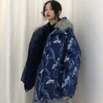 Cazadora Parka Coreana - Abrigo de estilo coreano (4)