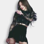 Conjunto de Falda de Encaje KPOP-Jennie – Blackpink