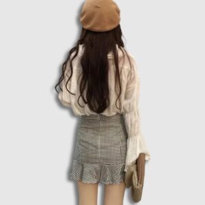 Falda Mini Koreana Stylée | KPOP STORE (2)
