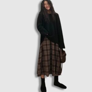 Falda Larga Coreana Premium (2)