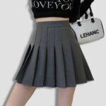 Falda Plisada Mini Estilo Coreano - KPOP STORE (3)