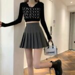 Falda Plisada Mini Estilo Coreano - KPOP STORE (6)