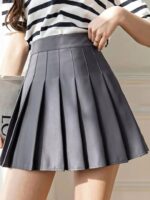 Falda Rizada Moda Coreana - K-pop (11)