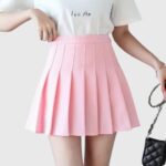 Falda Rizada Moda Coreana - K-pop (4)