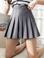 Falda Rizada Moda Coreana - K-pop (9)