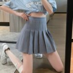 Falda Rizada Moda Coreana - K-pop (10)