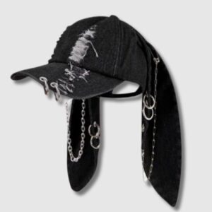 Gorra con Orejas de Conejo New Jeans Oficial (2)
