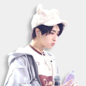 Gorra de Peluche Jisung - Accesorio Oficial K-Pop