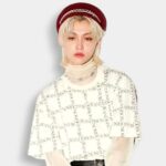Gorra Oficial Stray Kids con Cadena Roja