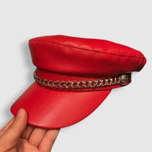 Gorra Oficial Stray Kids con Cadena Roja (2)