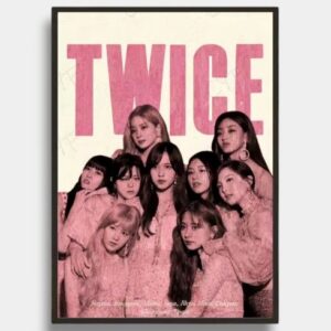 Póster Oficial de Twice - Decorativo