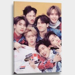 Póster Oficial GOT7 - Estilo Moderno para Tu Decoración