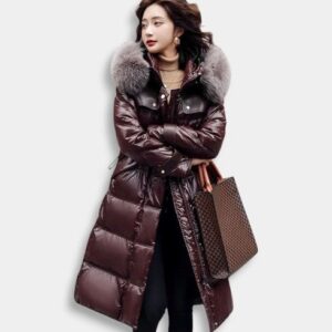 Plumífero Larga Coreana de Moda
