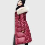 Plumífero Larga Coreana de Moda (4)