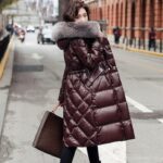 Plumífero Larga Coreana de Moda (6)