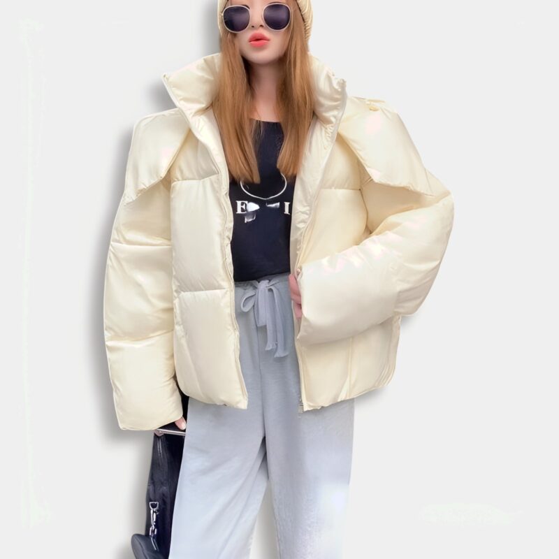 Plumífero Oversize Estilo Coreano | KPOP STORE