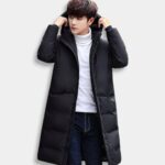 Plumífero con capucha del grupo K-pop