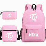 Mochila Escolar TWICE Oficial (20)
