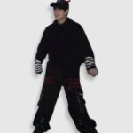 Pantalón Gothic de Seungmin - Stray Kids (2)