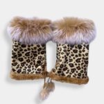 Mitaines de Leopardo Coreanas - K-Pop Premium