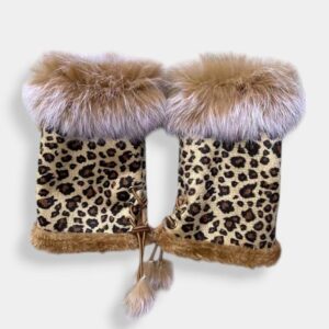 Mitaines de Leopardo Coreanas - K-Pop Premium