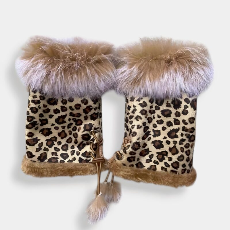 Mitaines de Leopardo Coreanas - K-Pop Premium