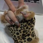 Mitaines de Leopardo Coreanas - K-Pop Premium (3)