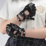 Guantes de piel KPOP estilo BTS - Mitaine (3)