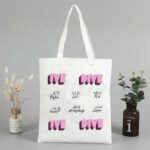 Tote Bag Oficial IVE - Tote Bag Blanca (4)