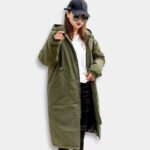 Parka Long Woman de K-pop