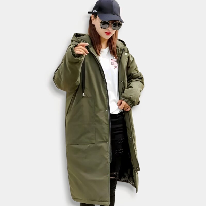 Parka Long Woman de K-pop