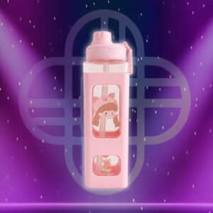 Botella Kawaii KPop - Accesorio Oficial para Fans