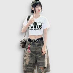 Short Camouflage (G)I-DLE Oficial (2)