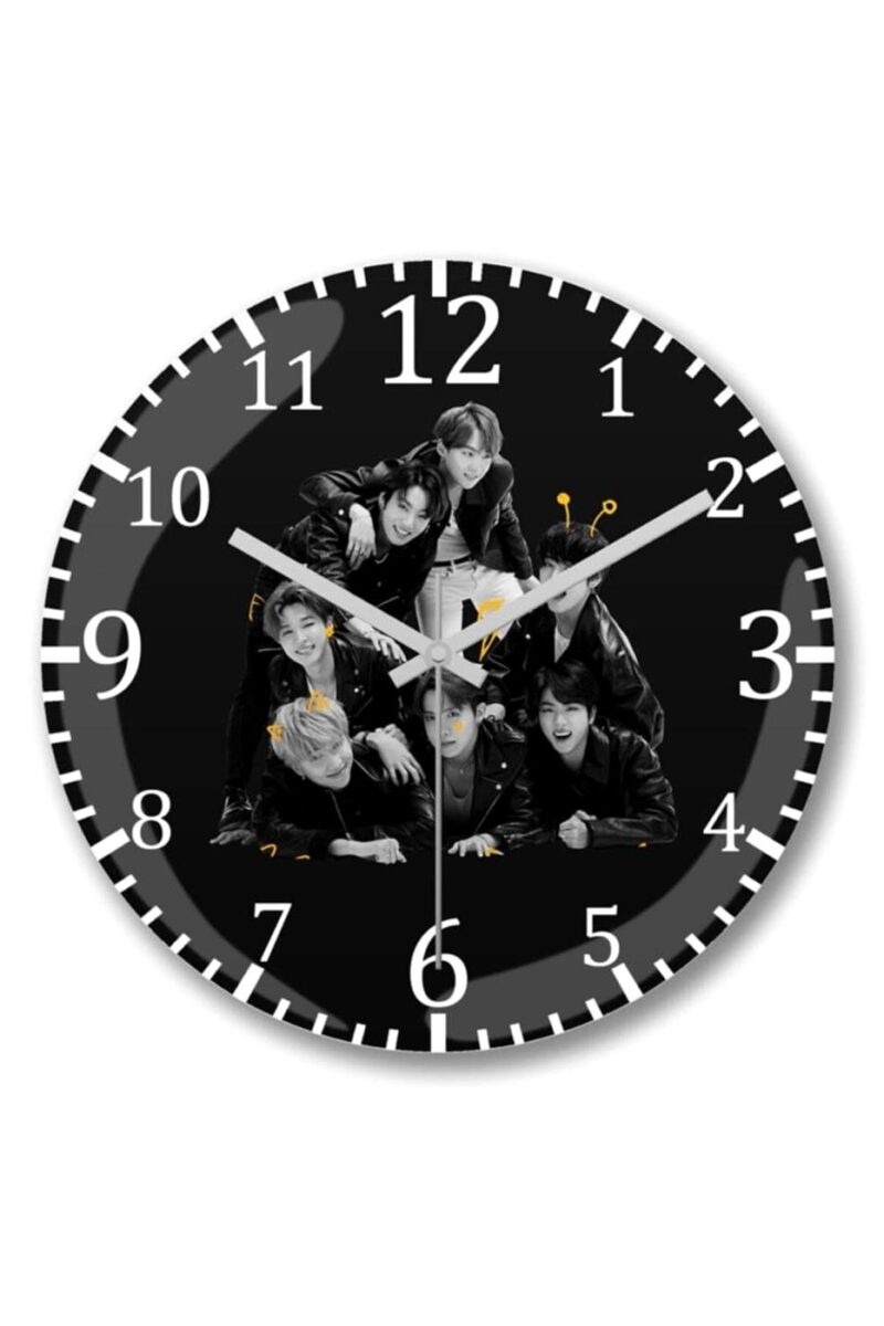 Reloj Oficial BTS - Decoración Premium para tu Hogar