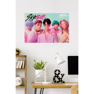 Póster Saja Boys - KPop Demon Hunters
