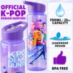 Botella Agua CYPBRANDS KPop Demon Hunters Huntrix - KPop Demon Hunters