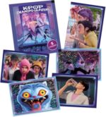 Álbum de Cromos KPop Demon Hunters Bizak - 32 Páginas con Póster - KPop Demon Hunters