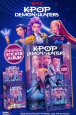 Álbum de Cromos KPop Demon Hunters Bizak - 32 Páginas con Póster - KPop Demon Hunters