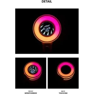 Lightstick candybong blanco con cabezal redondo y logo de twice, TWICE, vista 1