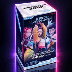 Sobre de cartas coleccionables Kayou Energy Edition de KPop Demon Hunters
