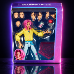 Figura articulada de Romance de Saja Boys con accesorios, en caja, KPop Demon Hunters